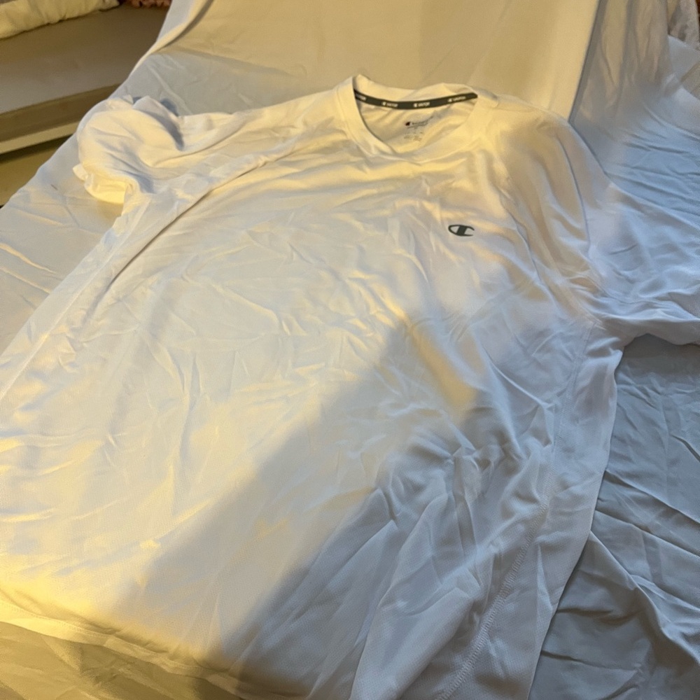Champion Performance vapor White Athletic T-Shirt